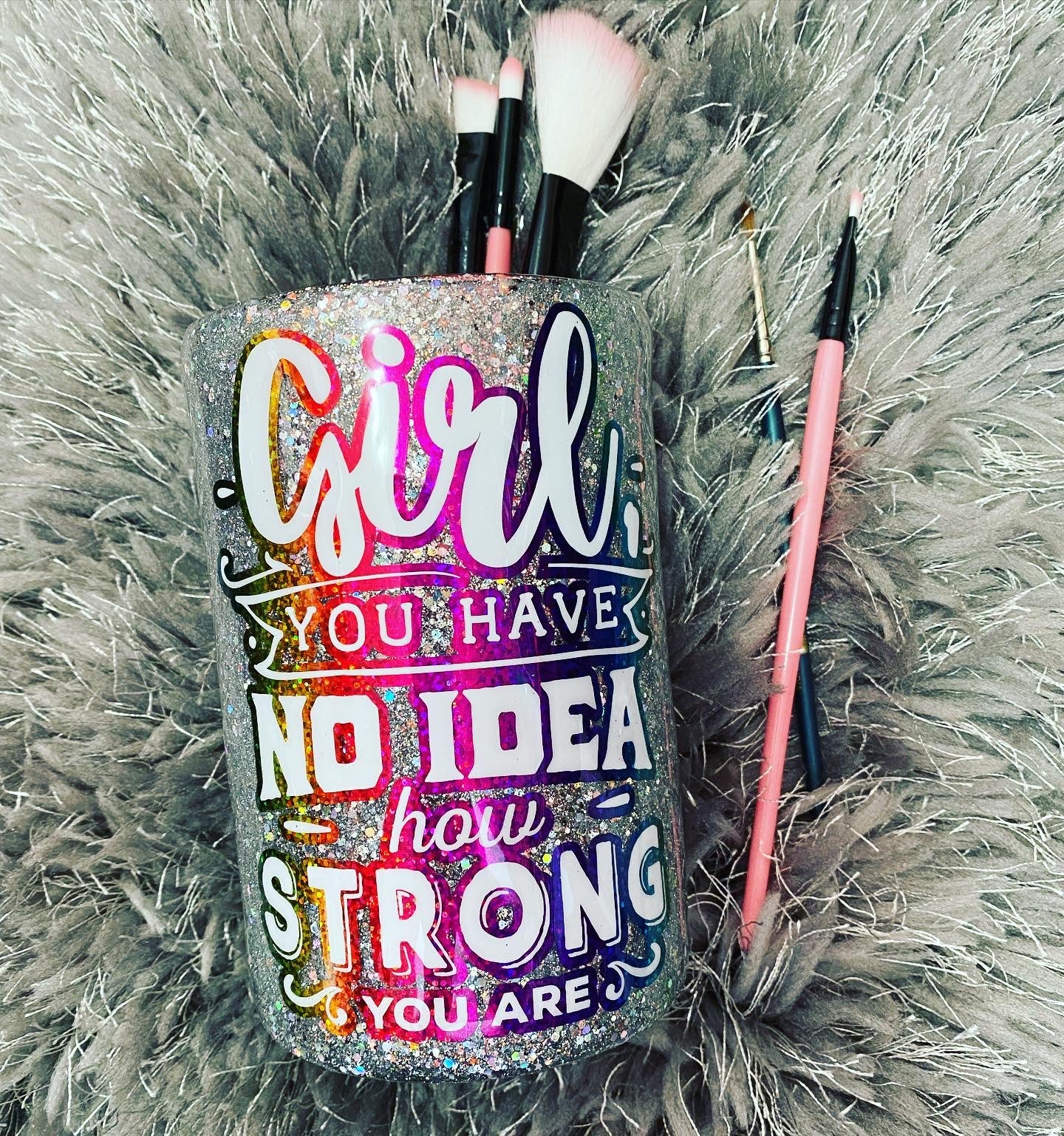 Make Up Brush Beauty Jar